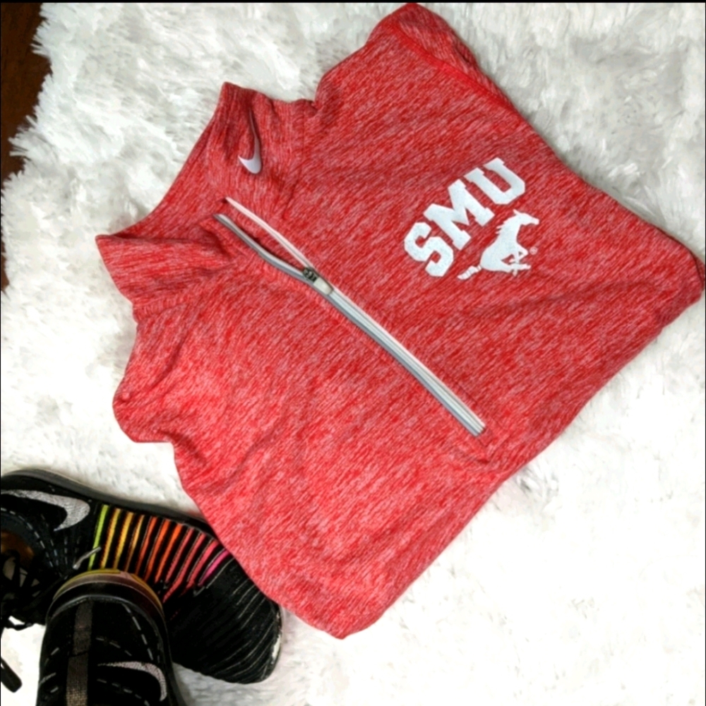 SMU Dri- Fit Pullover